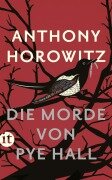 Cover-Bild zum Titel 'Die Morde von Pye Hall' von 'Anthony Horowitz'