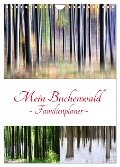 Mein Buchenwald - Familienplaner (Wandkalender 2024 DIN A4 hoch), CALVENDO Monatskalender - Klaus Eppele