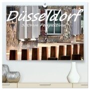 Düsseldorf - 300mm Perspektiven (hochwertiger Premium Wandkalender 2026 DIN A2 quer), Kunstdruck in Hochglanz - Bettina Hackstein