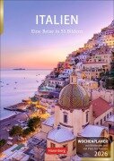 Italien Wochenplaner 2026 - Eine Reise in 53 Bildern - Martina Schnober-Sen