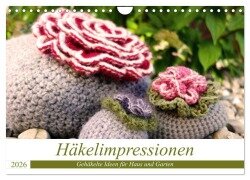 Häkelimpressionen - Gehäkelte Ideen für Haus und Garten (Wandkalender 2026 DIN A4 quer), CALVENDO Monatskalender - Inge Przewlocki