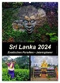 Sri Lanka 2024 - Exotisches Paradies - Jahresplaner (Wandkalender 2024 DIN A2 hoch), CALVENDO Monatskalender - Hamburg Mirko Weigt