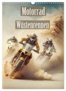 Motorrad Wüstenrennen (Wandkalender 2025 DIN A3 hoch), CALVENDO Monatskalender - Liselotte Brunner-Klaus
