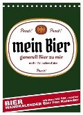 BIER Wandkalender -Trinken mit Stil (Tischkalender 2025 DIN A5 hoch), CALVENDO Monatskalender - Steckandose Dmr