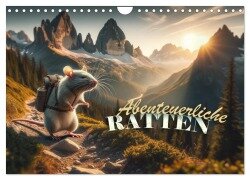 Abenteuerliche Ratten (Wandkalender 2026 DIN A4 quer), CALVENDO Monatskalender - Peter R. Stuhlmann