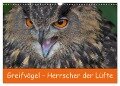 Greifvögel - Herrscher der Lüfte (Wandkalender 2024 DIN A3 quer), CALVENDO Monatskalender - Gabriela Wejat-Zaretzke