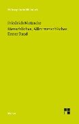 Cover-Bild zum Titel 'Menschliches, Allzumenschliches 1 (Neue Ausgabe 1886)' von 'Friedrich Nietzsche'