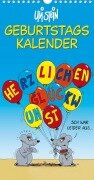 Cover-Bild zum Titel 'Uli Stein Geburtstagskalender 2026: Wandkalender' von 'Uli Stein'