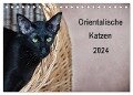 Orientalische Katzen (Tischkalender 2024 DIN A5 quer), CALVENDO Monatskalender - Heidi Bollich