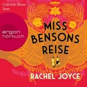 Cover-Bild zum Titel 'Miss Bensons Reise' von 'Rachel Joyce'