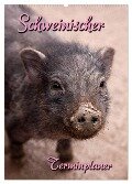 Schweinischer Terminplaner (Wandkalender 2024 DIN A2 hoch), CALVENDO Monatskalender - Martina Berg