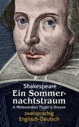 Cover-Bild zum Titel 'Ein Sommernachtstraum. Shakespeare. Zweisprachig: Englisch-Deutsch / A Midsummer Night's Dream' von 'William Shakespeare'