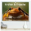 Kröten & Frösche (hochwertiger Premium Wandkalender 2024 DIN A2 quer), Kunstdruck in Hochglanz - Elisabeth Stanzer