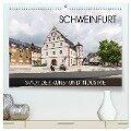 Schweinfurt - Stadt der Kunst und Industrie (hochwertiger Premium Wandkalender 2025 DIN A2 quer), Kunstdruck in Hochglanz - Val Thoermer