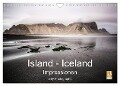 Island - Iceland Impressionen (Wandkalender 2025 DIN A4 quer), CALVENDO Monatskalender - Silly Photography