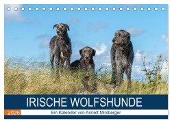 Irische Wolfshunde (Tischkalender 2026 DIN A5 quer), CALVENDO Monatskalender - Annett Mirsberger
