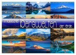 Magische Bergwelten der Erde (Wandkalender 2025 DIN A3 quer), CALVENDO Monatskalender - Renate Utz