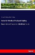 Index for Works of Rudyard Kipling - Rudyard Kipling, David Widger