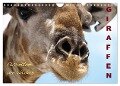 Giraffen ¿ Faszination der Wildnis (Wandkalender 2024 DIN A4 quer), CALVENDO Monatskalender - Nadine Haase