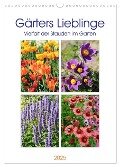 Gärtners Lieblinge - Vielfalt der Stauden im Garten (Wandkalender 2025 DIN A3 hoch), CALVENDO Monatskalender - Anja Frost