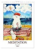 Meditation mit Katzen (Wandkalender 2024 DIN A4 hoch), CALVENDO Monatskalender - Lia Amarta Ignatova