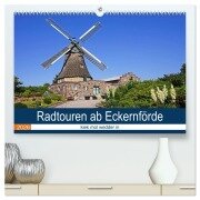 Radtouren ab Eckernförde (hochwertiger Premium Wandkalender 2026 DIN A2 quer), Kunstdruck in Hochglanz - Beate Bussenius