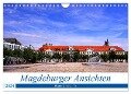 Magdeburger Ansichten (Wandkalender 2024 DIN A4 quer), CALVENDO Monatskalender - Beate Bussenius