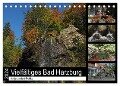 Vielfältiges Bad Harzburg (Tischkalender 2024 DIN A5 quer), CALVENDO Monatskalender - Antje Lindert-Rottke