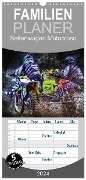 Familienplaner 2024 - Seitenwagen Motocross mit 5 Spalten (Wandkalender, 21 x 45 cm) CALVENDO - Peter Roder