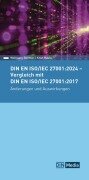 Cover-Bild zum Titel 'DIN EN ISO/IEC 27001:2024 - Vergleich mit DIN EN ISO/IEC 27001:2017, Änderungen und Auswirkungen' von 'Wolfgang Böhmer, Knut Haufe'