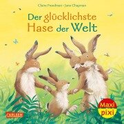 Cover-Bild zum Titel 'Maxi Pixi 364: VE 5: Der glücklichste Hase der Welt (5 Exemplare)' von 'Claire Freedman'