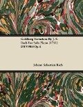 Cover-Bild zum Titel 'Goldberg Variations By J. S. Bach For Solo Piano (1741) BWV988/Op.4' von 'Johann Sebastian Bach'