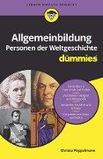 Cover-Bild zum Titel 'Allgemeinbildung Personen der Weltgeschichte für Dummies' von 'Christa Pöppelmann'