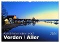 Ansichten meiner Stadt - Verden Aller (Wandkalender 2024 DIN A2 quer), CALVENDO Monatskalender - Uwe Bade