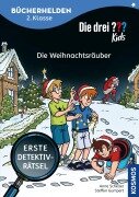 Cover-Bild zum Titel 'Die drei ??? Kids, Bücherhelden 2. Klasse, Die Weihnachtsräuber' von 'Anne Scheller'