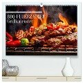 BBQ Feuerzauber - Grillkalender (hochwertiger Premium Wandkalender 2025 DIN A2 quer), Kunstdruck in Hochglanz - Anja Frost