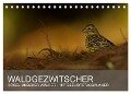 Waldgezwitscher - Vögel unserer Wälder (Tischkalender 2024 DIN A5 quer), CALVENDO Monatskalender - Alexander Krebs