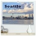 Seattle - 12,5 Stunden in einer Metropole (hochwertiger Premium Wandkalender 2024 DIN A2 quer), Kunstdruck in Hochglanz - Jana Thiem-Eberitsch