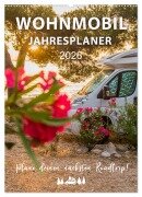 Cover-Bild zum Titel 'Wohnmobil Jahresplaner (Wandkalender 2026 DIN A2 hoch), CALVENDO Monatskalender' von 'Mario Weigt'