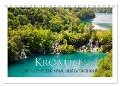 Kroatien - Plitwitzer Seen, Rijeka und Krk (Tischkalender 2024 DIN A5 quer), CALVENDO Monatskalender - Rick Janka