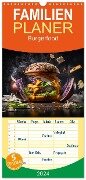 Familienplaner 2024 - Burgerfood mit 5 Spalten (Wandkalender, 21 x 45 cm) CALVENDO - Dirk Meutzner