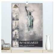 Im Nebelmeer (hochwertiger Premium Wandkalender 2025 DIN A2 hoch), Kunstdruck in Hochglanz - Dirk Meutzner