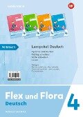 Flex und Flora 4. Lernpaket Deutsch (Druckschrift) Verbrauchsmaterial - 