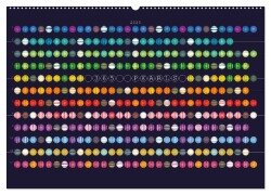 365 Pearls Calendar (Wandkalender 2025 DIN A2 quer), CALVENDO Monatskalender - ROTH-Design ROTH-Design