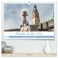Hunde in der City - Unterwegs in Hamburg (hochwertiger Premium Wandkalender 2025 DIN A2 quer), Kunstdruck in Hochglanz - Sonja Teßen