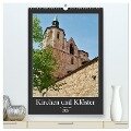 Kirchen und Klöster in Deutschland (hochwertiger Premium Wandkalender 2025 DIN A2 hoch), Kunstdruck in Hochglanz - Andrea Janke