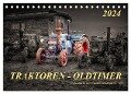 Traktoren - Oldtimer (Tischkalender 2024 DIN A5 quer), CALVENDO Monatskalender - Peter Roder