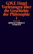 Cover-Bild zum Titel 'Vorlesungen über die Geschichte der Philosophie I' von 'Georg Wilhelm Friedrich Hegel'