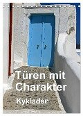 Türen mit Charakter Kykladen (Tischkalender 2024 DIN A5 hoch), CALVENDO Monatskalender - Günter Franz Müller Fotografie