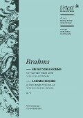 Ein deutsches Requiem op. 45 (Urtext der neuen Brahms-Gesamtausgabe; Klavierauszug vom Komponisten) - Johannes Brahms